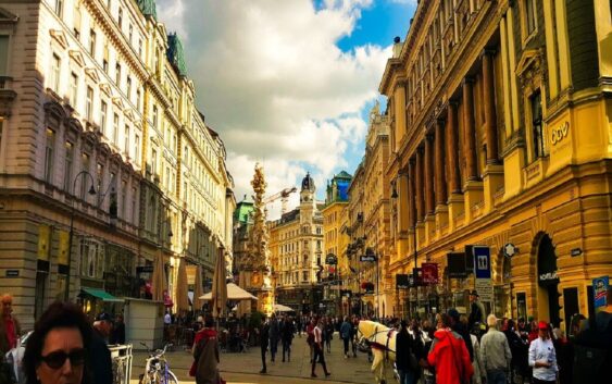 centrum stolicy Austrii uchwycone podczas wycieczki do Wiednia z Krakowa