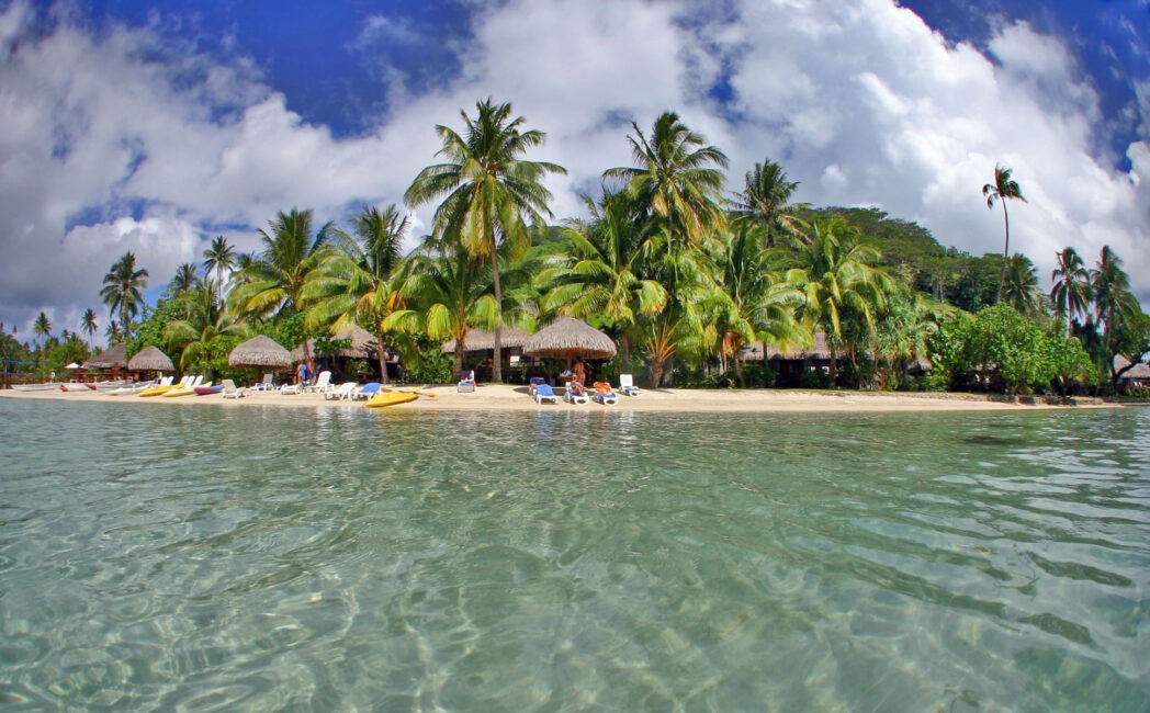 rajskie wysepki archipelagu Polinezji Francuskiej, Huaine, Bora Bora, Tahiti