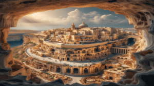 panorama zabytków na Malcie