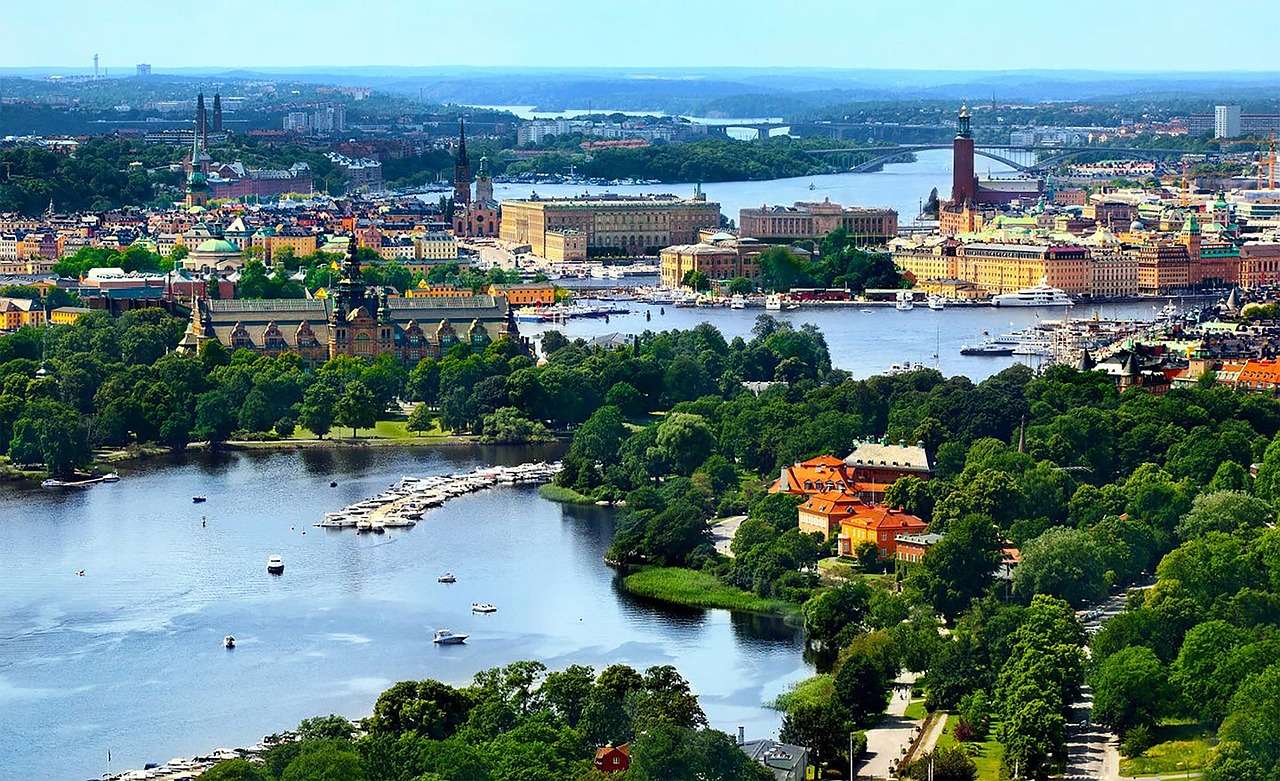 panorama Sztokholmu z wyjazdu na city-break do Sztokholmu