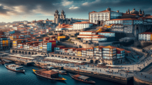 panorama Porto i jego Starego Miasta z listy UNESCO