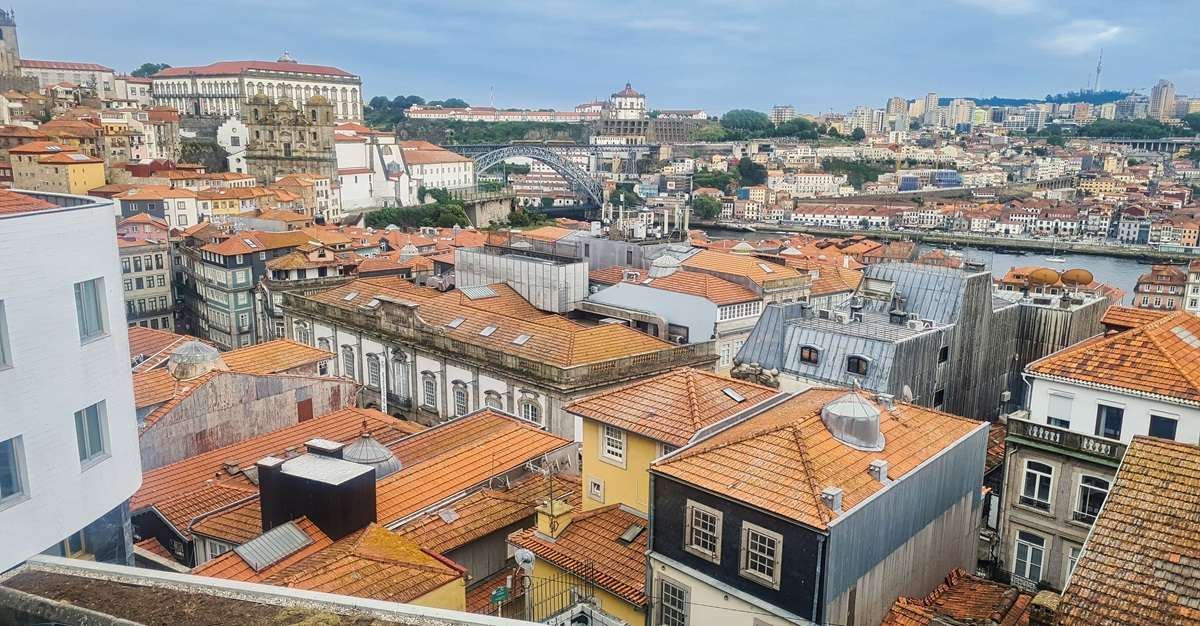 Panorama Porto podczas wycieczki do Portugalii typu city-break