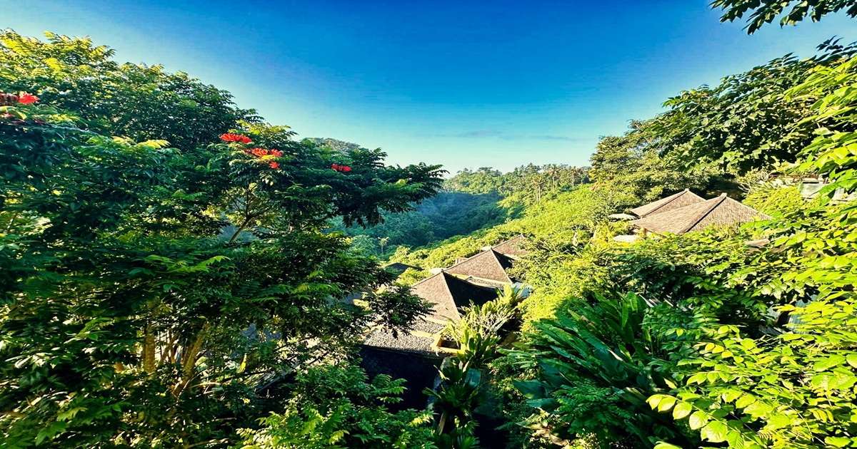 Hotel ukryty w indonezyjskiej dżungli na Bali